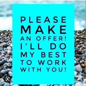 Go ahead ..Make me an offer 🙂